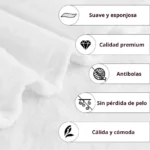 manta personalizada calidad