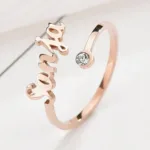 Anillo con Nombre y Piedra - Photo 2