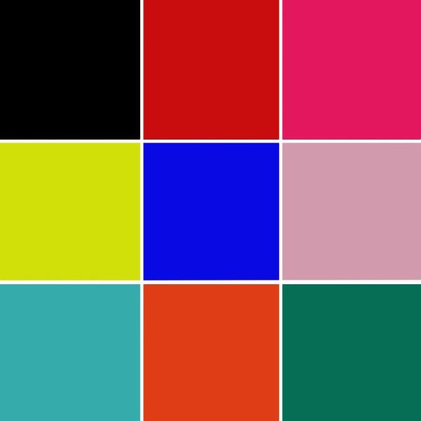 selección de colores