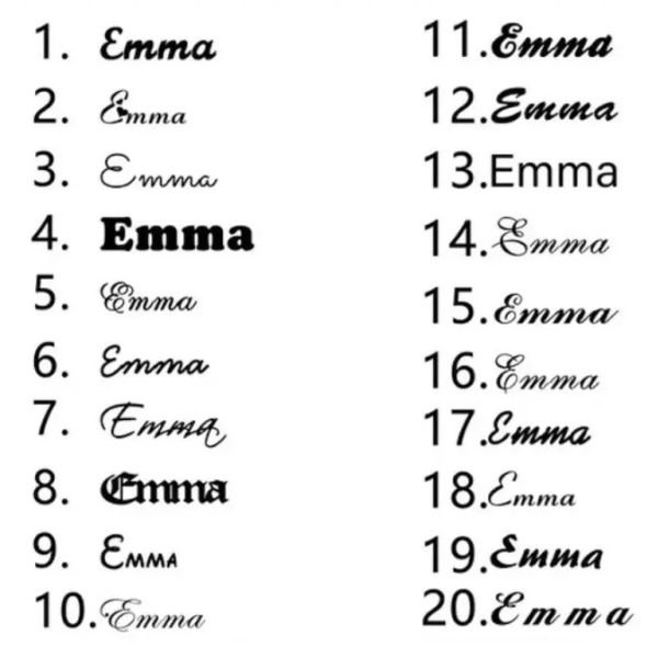 selección de fuente