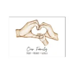 Cuadro Personalizado Manos - Photo 2