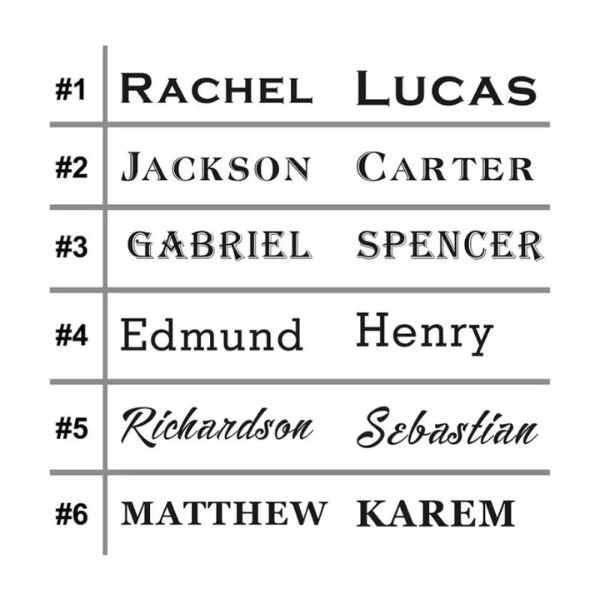 selección de la fuente