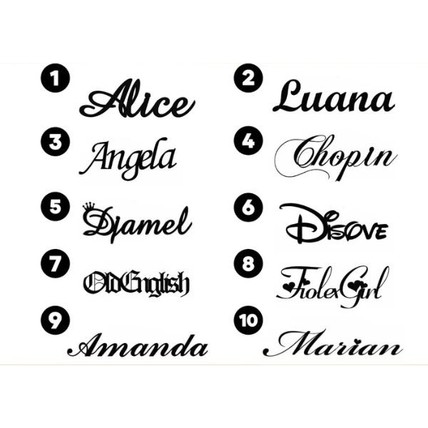 selección de la fuente