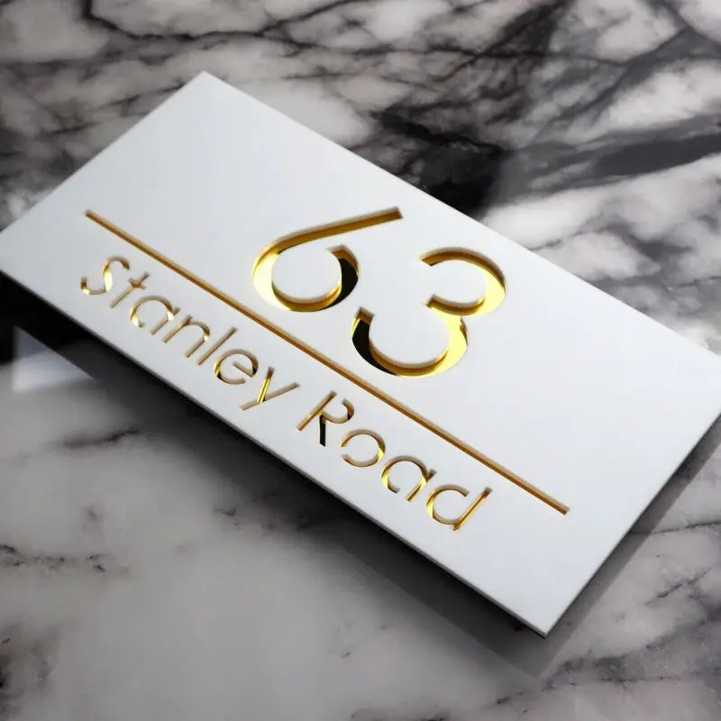 Placa de Dirección de Casa - Photo 1