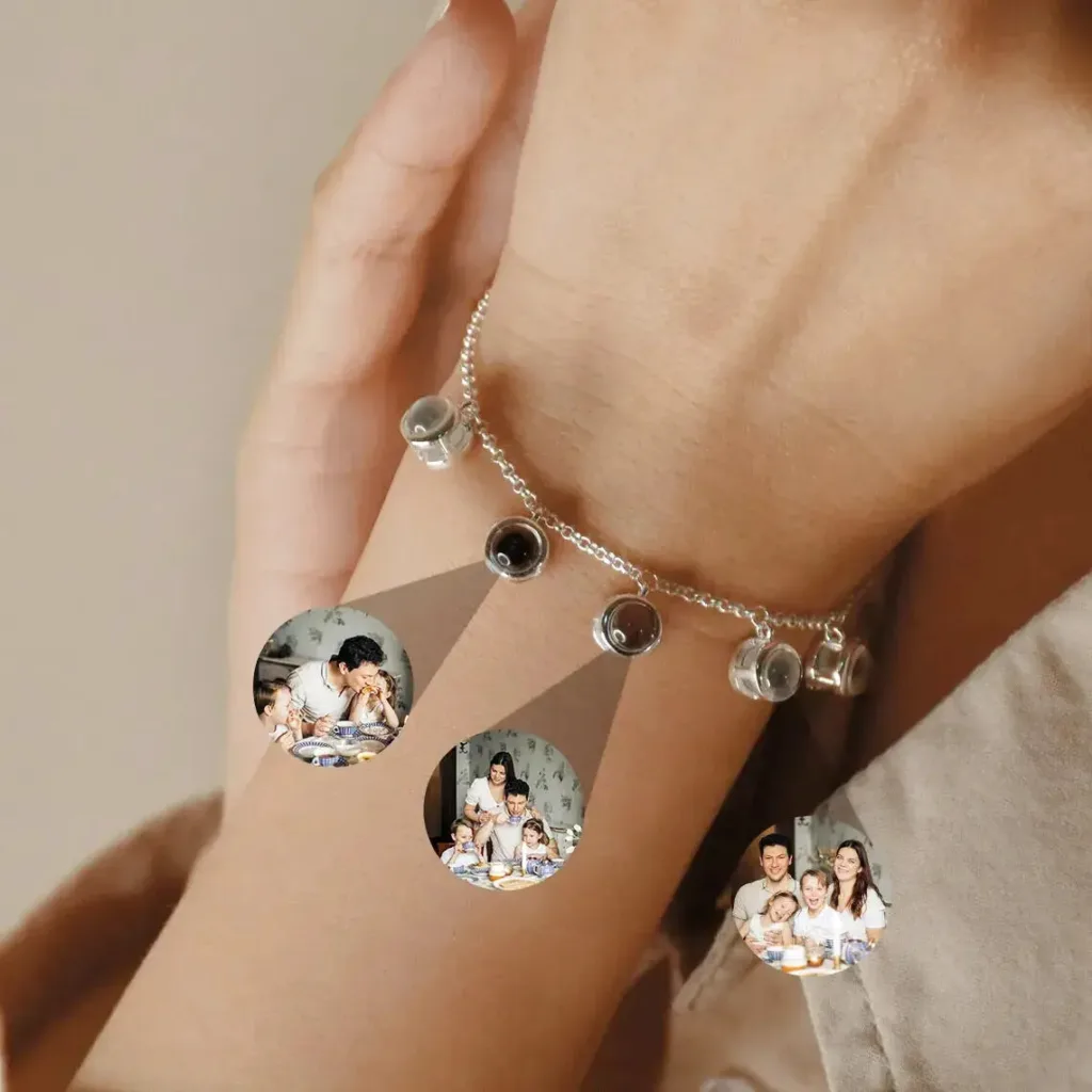 Pulsera con Fotos Dentro - Photo 1