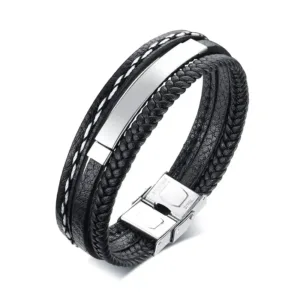 Pulsera Cuero Hombre Personalizada - Photo 1