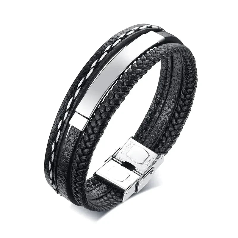 Pulsera Cuero Hombre Personalizada - Photo 1