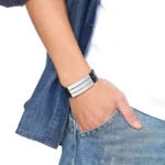 Pulseras Hombre Cuero Personalizadas - Photo 4