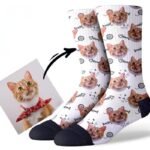Calcetines personalizados con foto de gato - Photo 1