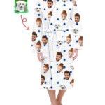 Albornoz para hombre personalizable - Photo 1