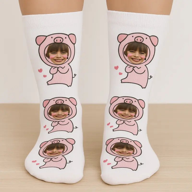 Calcetines Personalizados Cerdo - Photo 1
