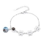 Pulsera mujer personalizable pata de perro - Photo 5