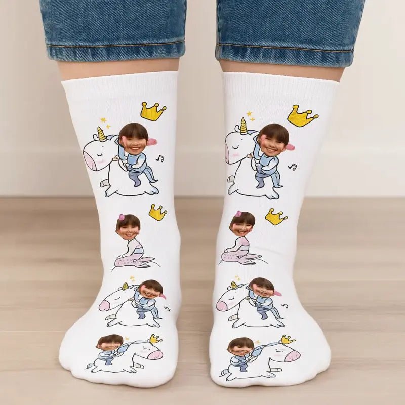 Calcetines Personalizados Unicornio - Photo 1