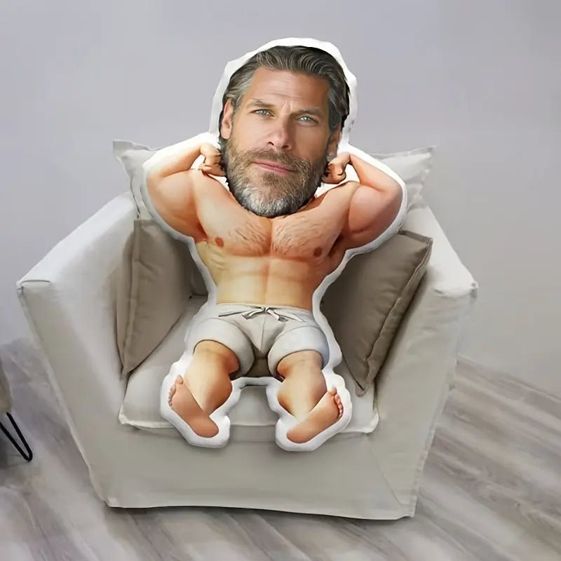 Cojín Personalizado Hombre - Photo 1
