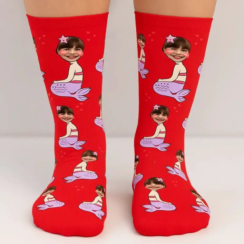 chaussettes personnalisees sirene chaussettes personnalisees.jpg