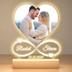 Lámpara personalizada para pareja - Photo 1