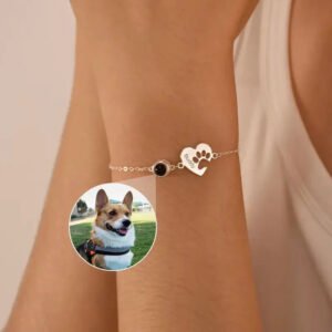 Pulsera personalizada huella de perro - Photo 1