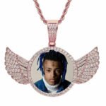 Collar con foto personalizado zirconias brillantes – Foto 5