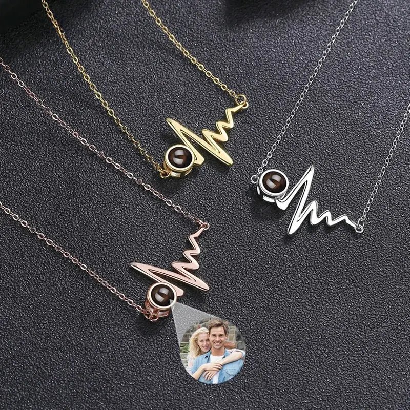 Collar Latido del Corazón con Foto