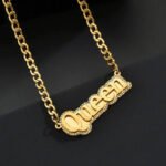 Collar rapero bling bling personalizable