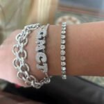 Pulsera Personalizada con Nombre y Diamante – Foto 5