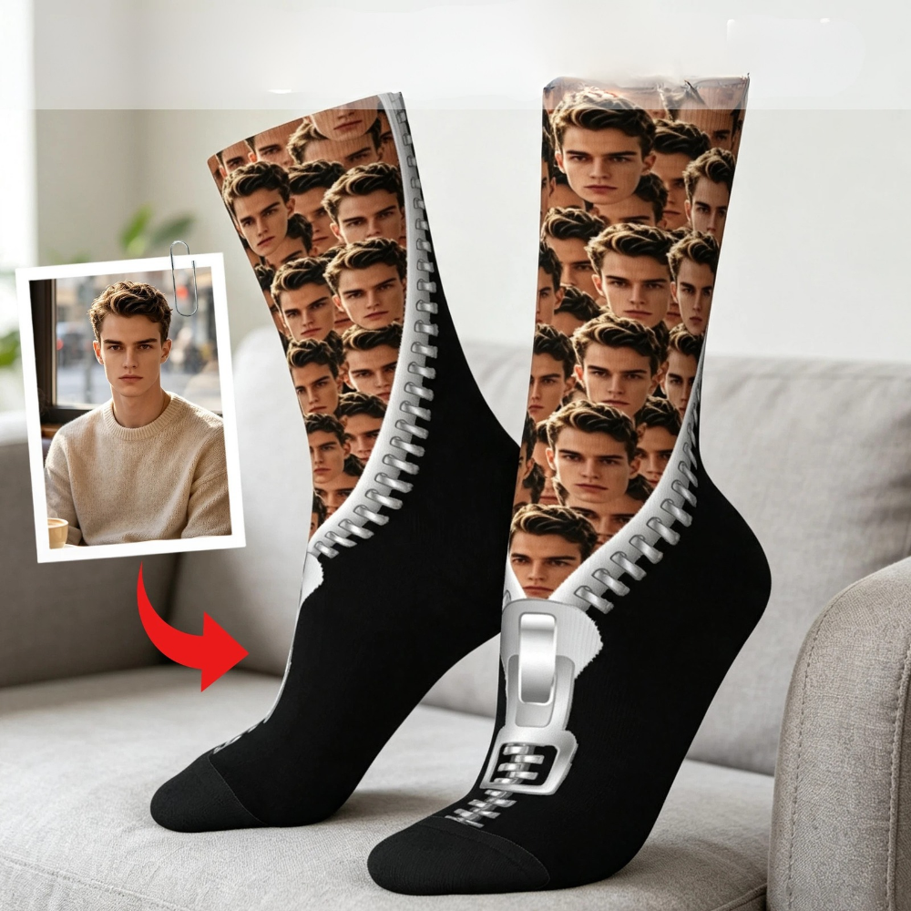 Calcetines Personalizados Originales Rostros