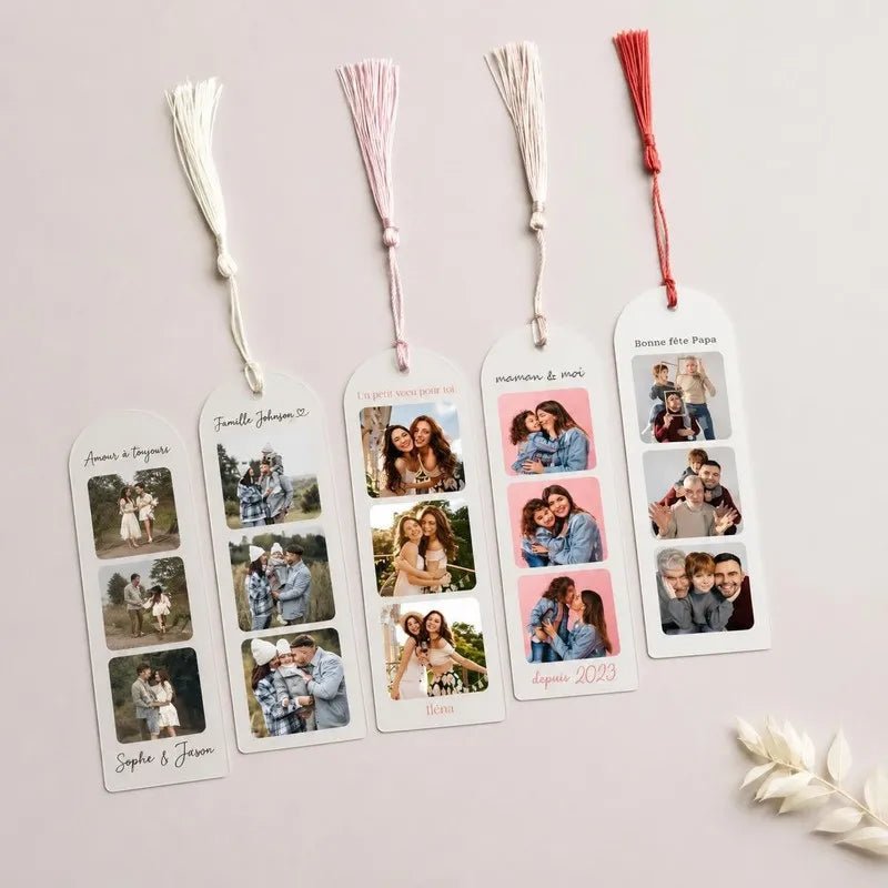 Marcapáginas personalizado con foto