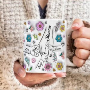 Taza Personalizada Nombres Familia